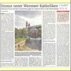 2014 09-14 Unmut unter Wormser Katholiken